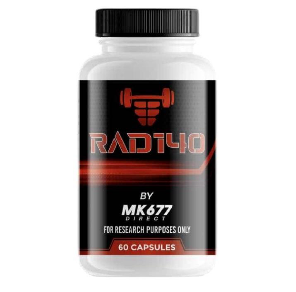 RAD140 by MK677 Direct 10mg 60 Capsules Research Supplement