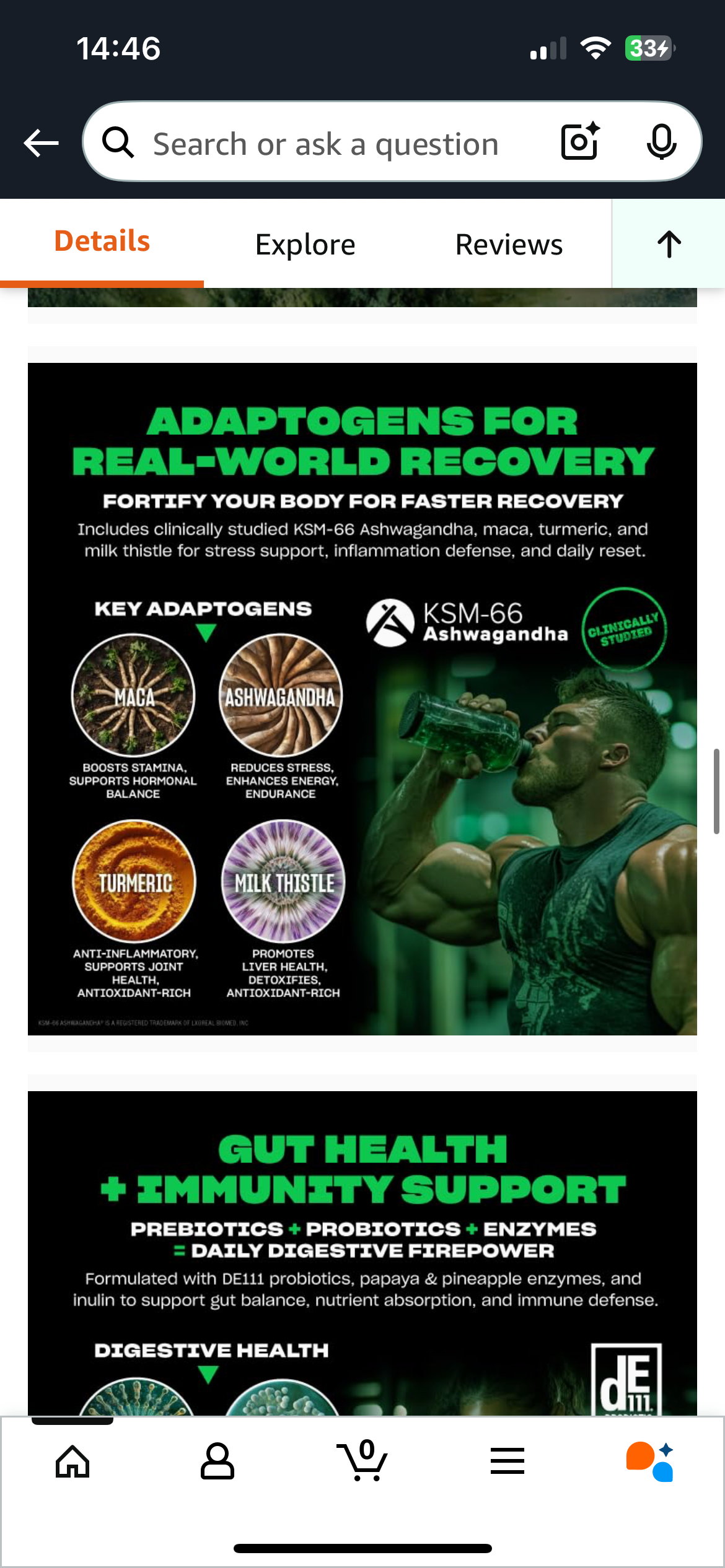 Mutant Big Greens Superfood Drink Mix 30 Servings