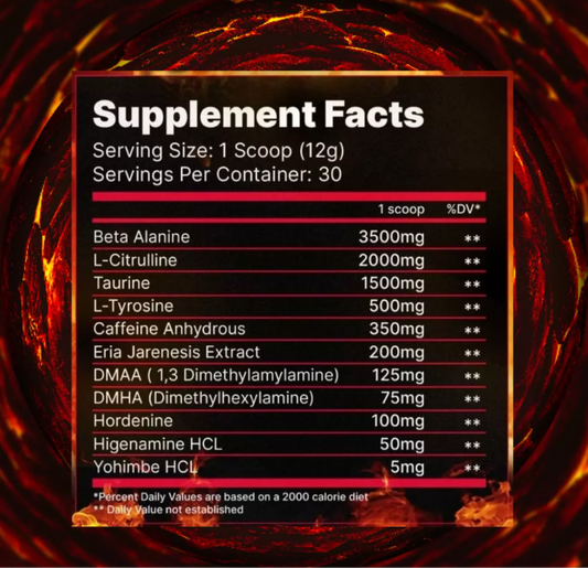 Hellboy Pre Workout 30 Servings