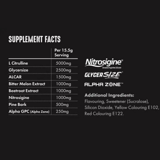 Conteh Sports Mega Pump Non Stim Pre Workout 387g