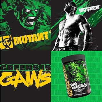 Mutant Big Greens Superfood Drink Mix 30 Servings