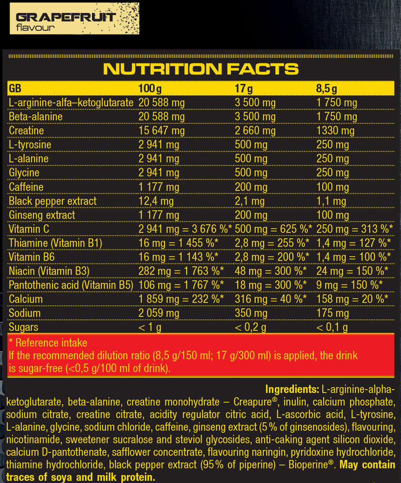 Nutrend N1 Pro Pre Workout 300g