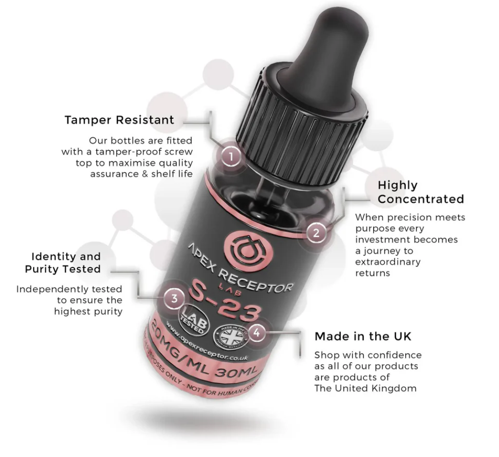 Apex Receptor Liquid S23 20mg X 30ml
