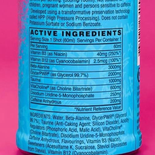 Naughty Boy Menace Pre Workout Shot 60ml