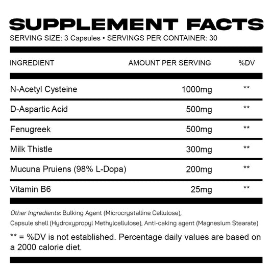 Wartorn Labz PCT (Post Cycle Therapy) 90 Capsules