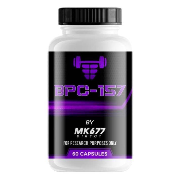 BPC157 by MK677 Direct 250mcg 60 Capsules Research Supplement
