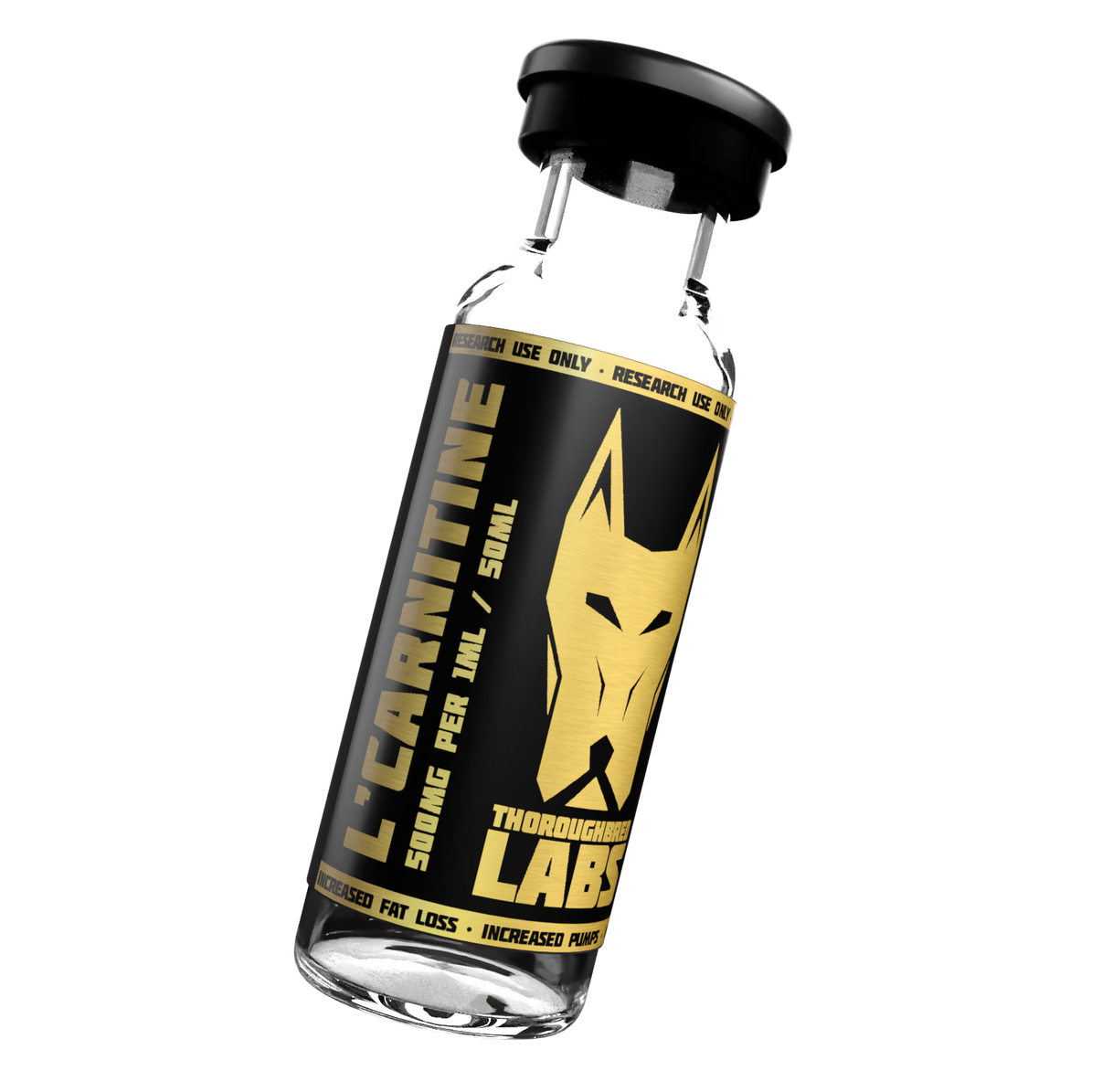 Thoroughbred Labs L-Carnitine 500mg Per 1ml / 50ml Vial