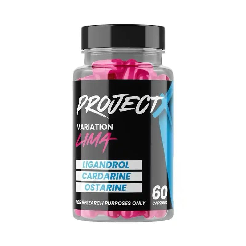 Project X Lima (LGD4033, GW501516, MK2866) 60 Capsules