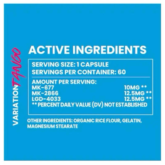 Project X Tango (MK677, MK2866, LGD4033) 60 Capsules