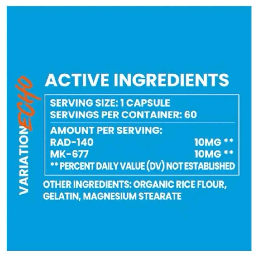 Project X Echo (MK677, RAD140) 60 Capsules