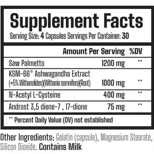 Muscle Rage Regenerate PCT 120 Capsules