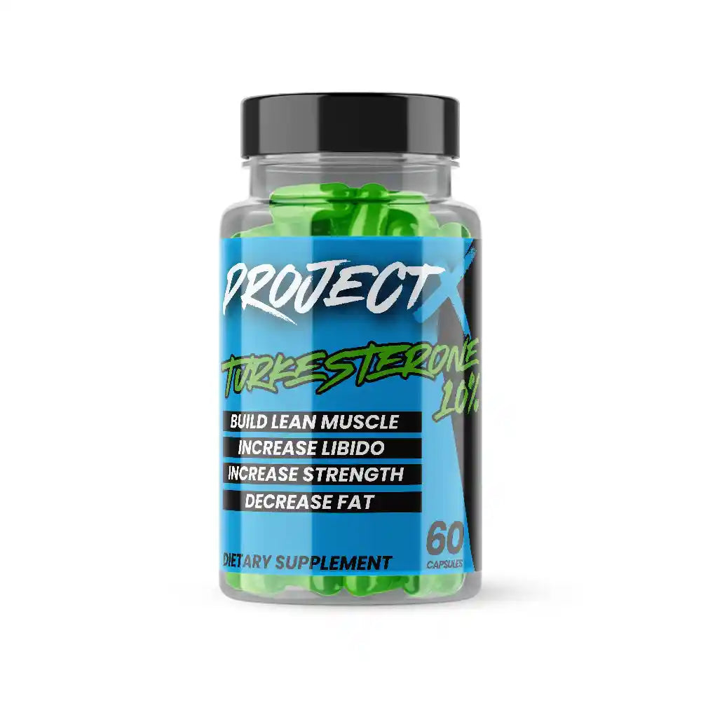 Project X Turkesterone 60 Capsules