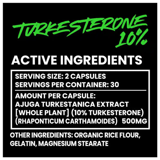 Project X Turkesterone 60 Capsules