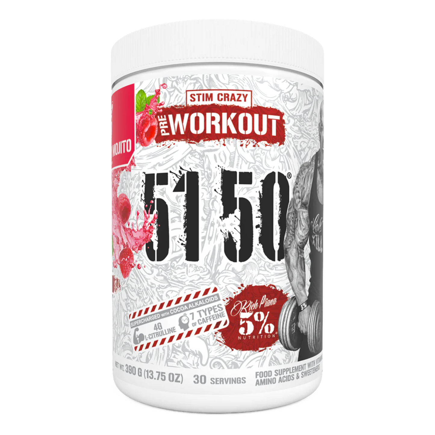 5% Nutrition 5150 Pre Workout 30 Servings