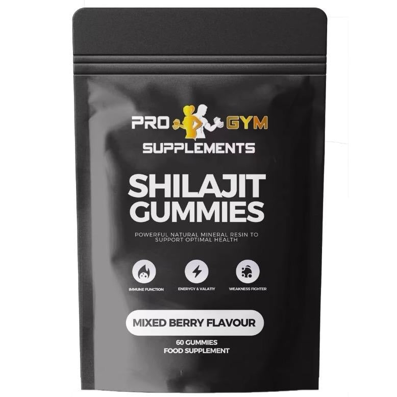 Pro Gym Supplements Shilajit Gummies Mixed Berry Flavour 30 Servings