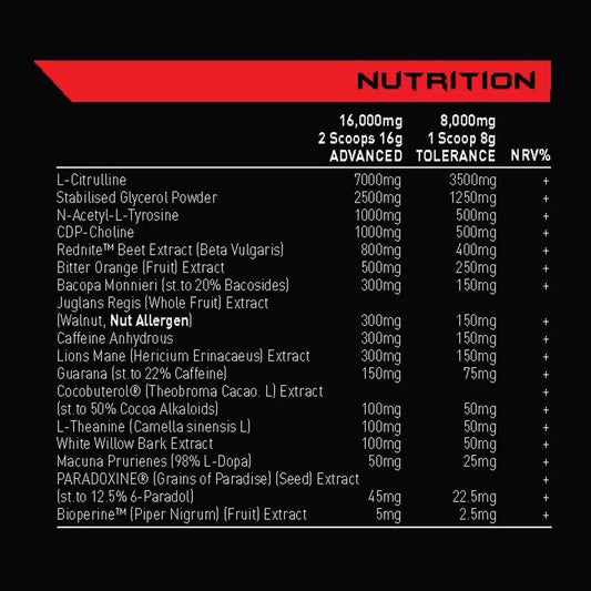 Alpha Neon Darkside Onslaught Pre Workout 60/30 Servings 480g