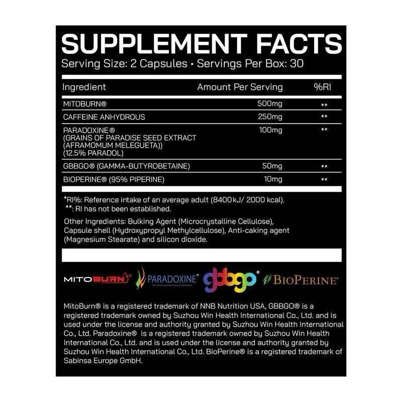 DNA Sports SuperNova 60 Capsules 30 Servings