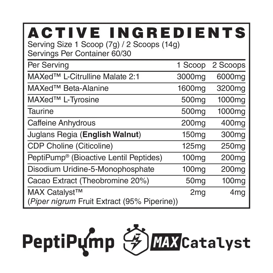 Naughty Boy Menace V2 Pre-Workout 420g 60/30 Servings