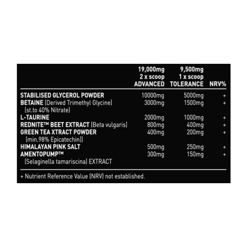 Alpha Neon Pumped TF Non Stim Pre Workout 380g