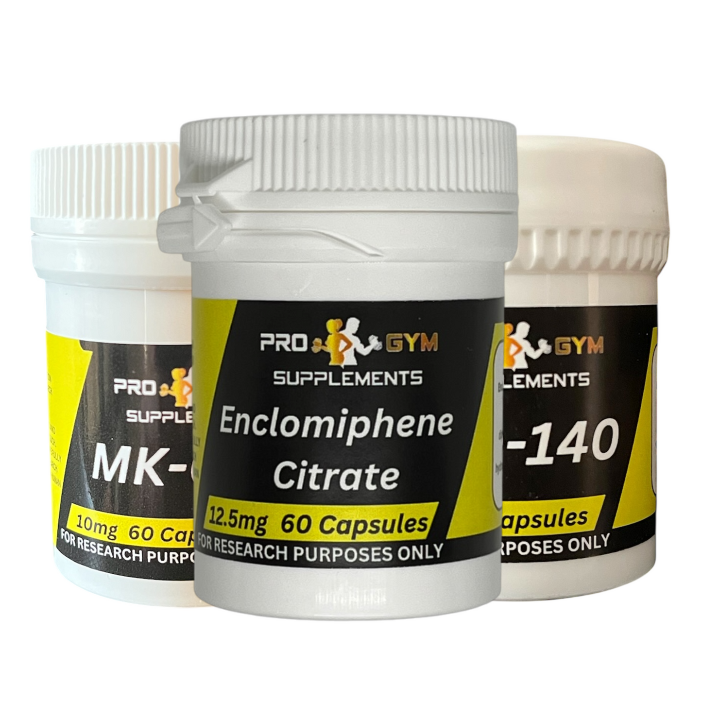 Trio Bundle (MK677, RAD140, Enclomiphene Citrate) by Pro Gym Supplements