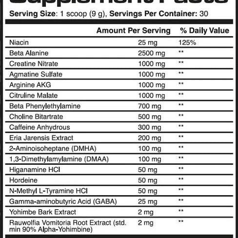 Skull Labs Angel Dust V1 Pre Workout 30 Servings