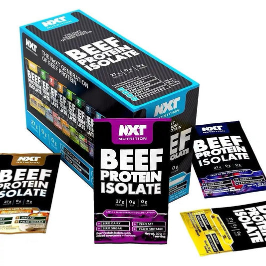 NXT Nutrition Beef Protein Isolate 20 Selection Box (20 X 27g)