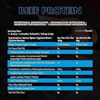 NXT Nutrition Beef Protein Isolate 20 Selection Box (20 X 27g)