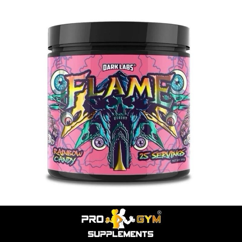 Dark Labs Flame Pre Workout Rainbow Candy Flavour 25 Servings