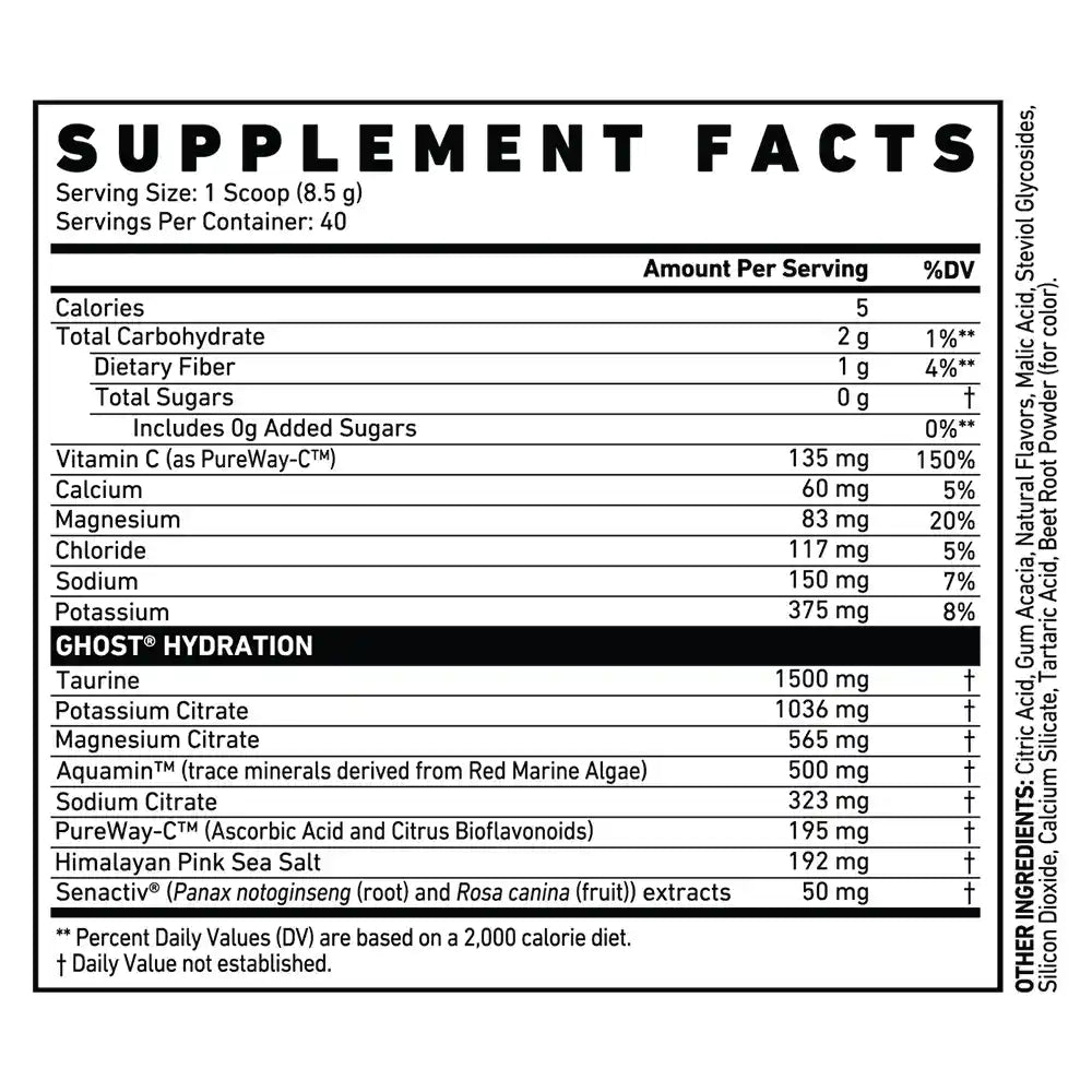 Ghost Hydration 40 Servings