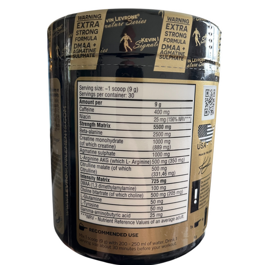 Scatterbrain 2.0 DMAA Kevin Levrone Pre Workout 30 Servings 270g