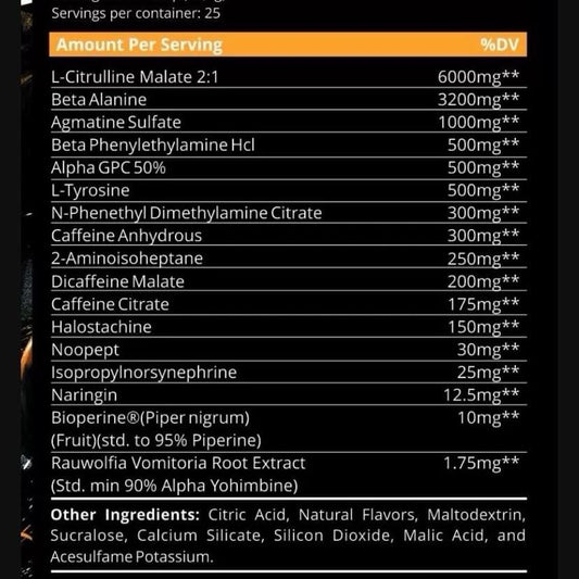Dark Labs Crack Primal Edition 25 Servings