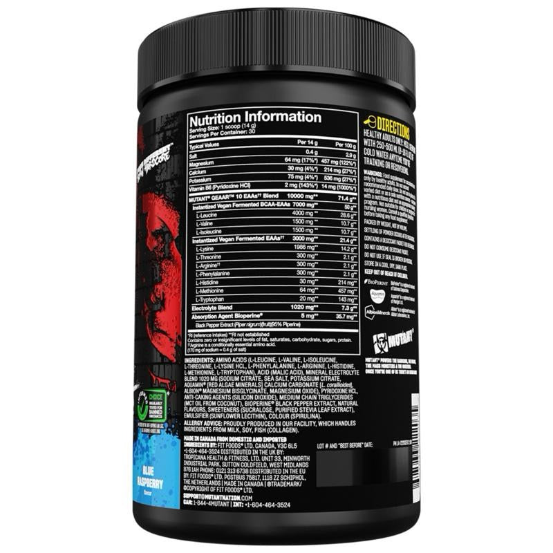 Mutant GEAAR Essential Amino Acids 420g 30 Servings