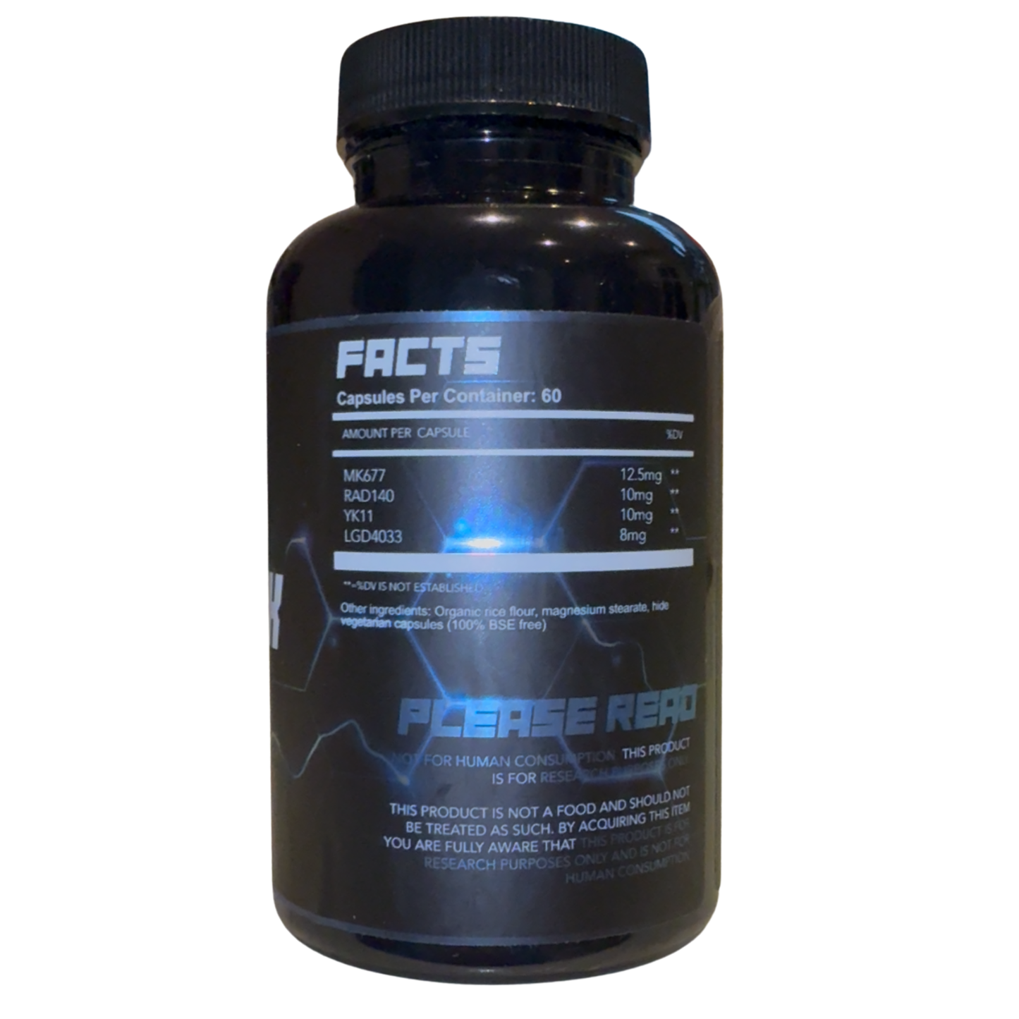 Alpha Labs Alpha Stack (MK677, RAD140, LGD4033) 60 Capsules