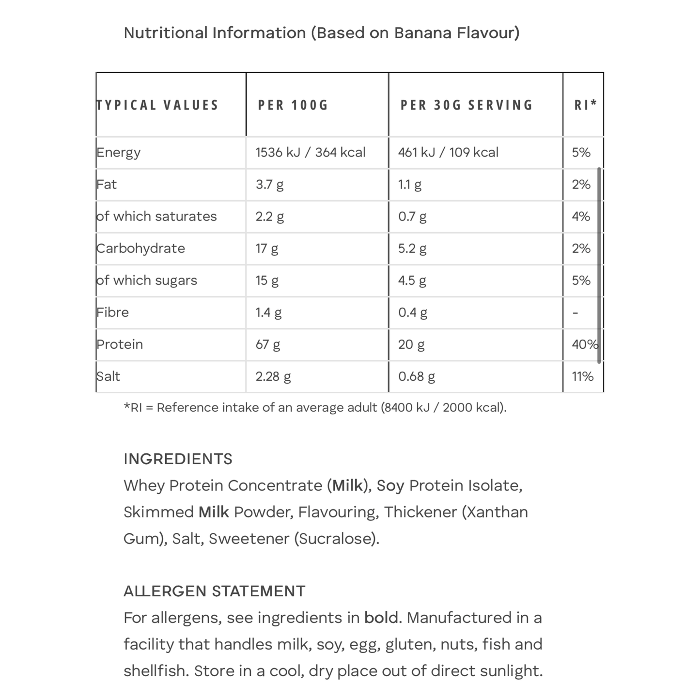 Mountain Joe’s Shake A’Whey Protein Powder 1.8Kg 60 Servings