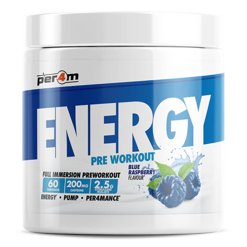 Per4m Energy Pre Workout 60 Servings l
