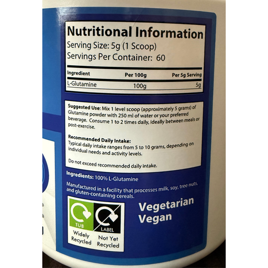 STRT Nutrition Glutamine 60 Servings