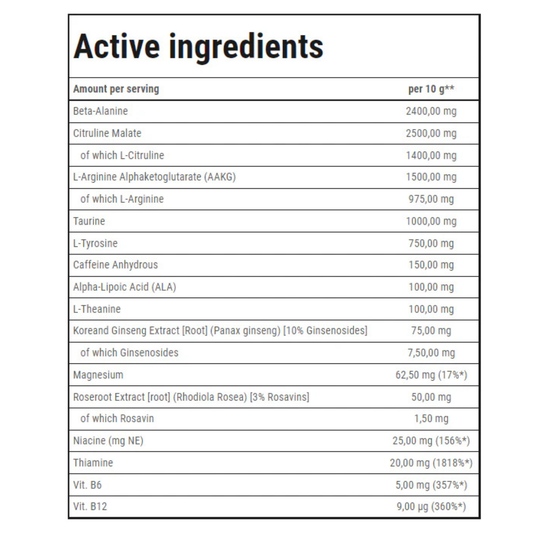 Trec Nutrition Boogieman Pre Workout 300g 15 Servings