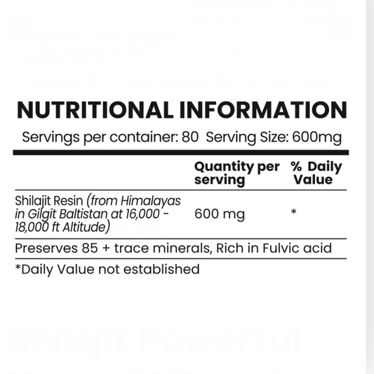 Chaos Crew Shilajit Powerful Natural Resin