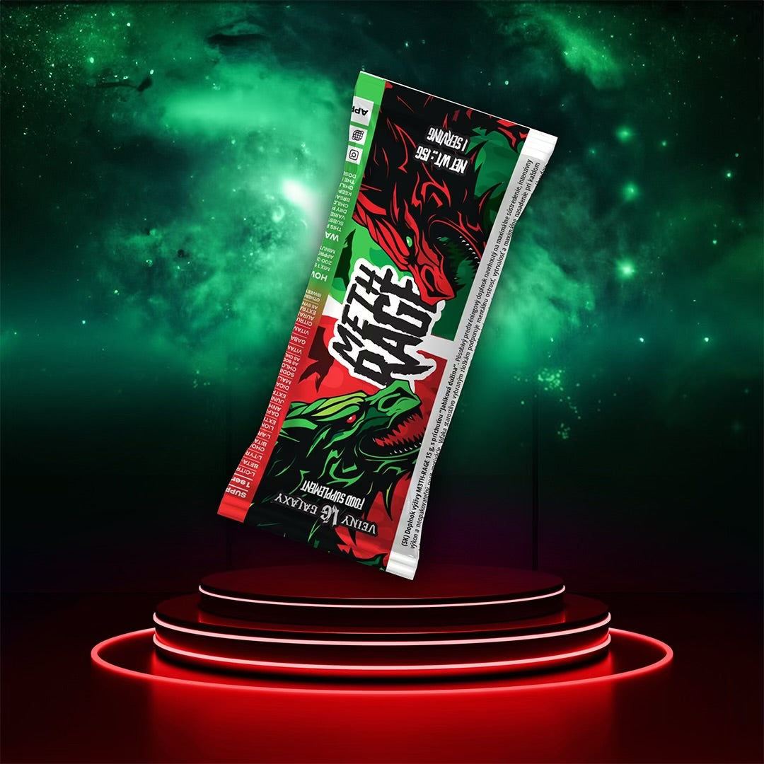 Veiny Galaxy Meth-Rage Pre Workout Sample 15g