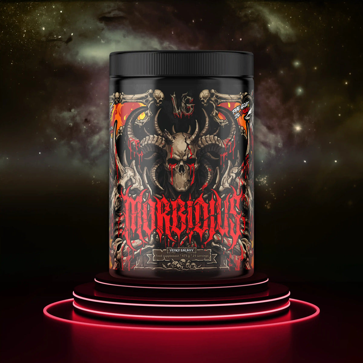 Veiny Galaxy Morbidius Pre Workout 477g 25 Servings