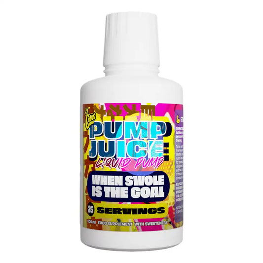 Chaos Crew Pump Juice Non Stim Pre Workout 500ml Unflavoured 25 Servings