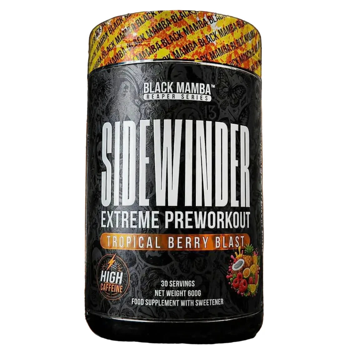 Black Mamba Sidewinder Pre Workout 30 Servings