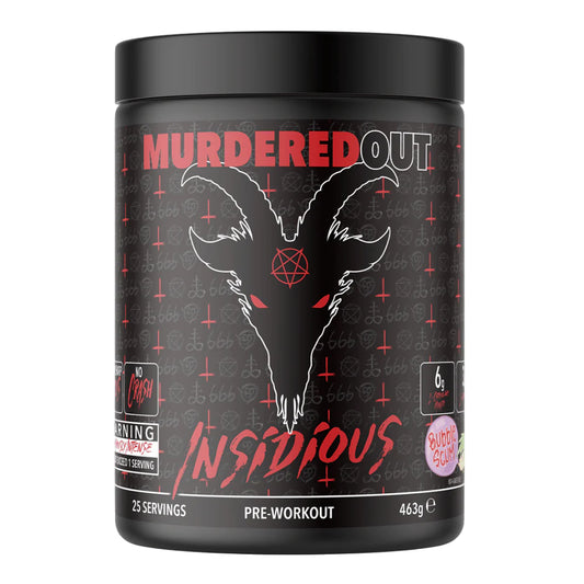 Murdered Out Insidious Pre Workout 463g 50/25 Servings