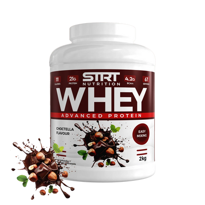 STRT Nutrition Advanced Whey Protein 2Kg/500g