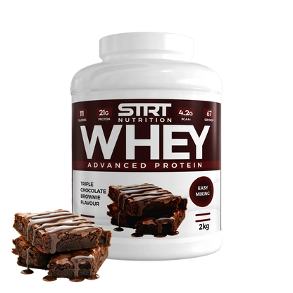 STRT Nutrition Advanced Whey Protein 2Kg/500g