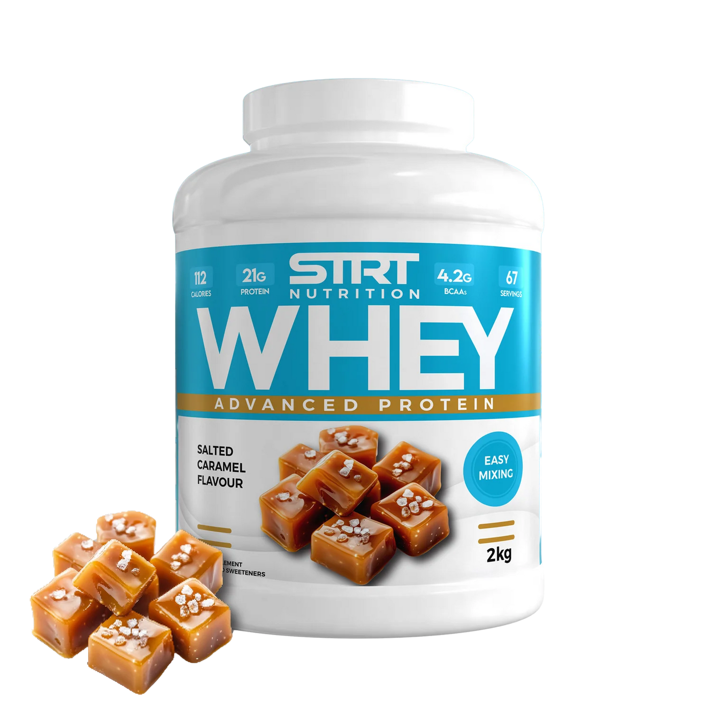 STRT Nutrition Advanced Whey Protein 2Kg/500g