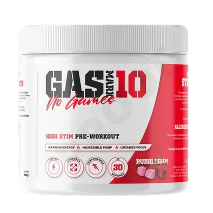Gas Mark 10 No Games Pre Workout 30 Servings