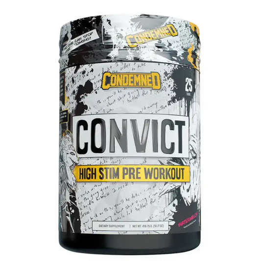 Condemned Labz Convict 2.0 DMHA Pre Workout 25 Servings (US Import)