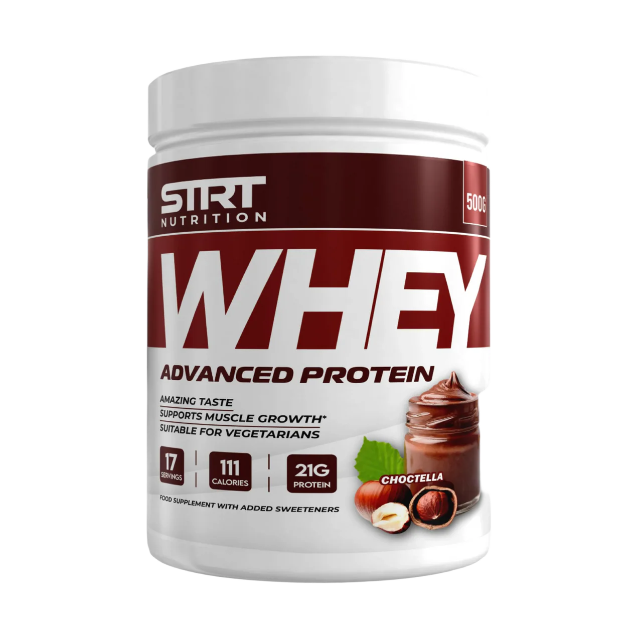 STRT Nutrition Advanced Whey Protein 2Kg/500g