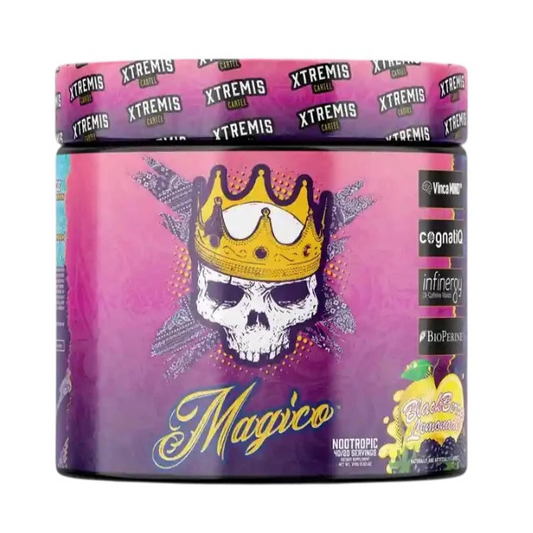 Xtremis Cartel Magico Nootropic Blackberry Lemonade Flavour 20/40 Servings